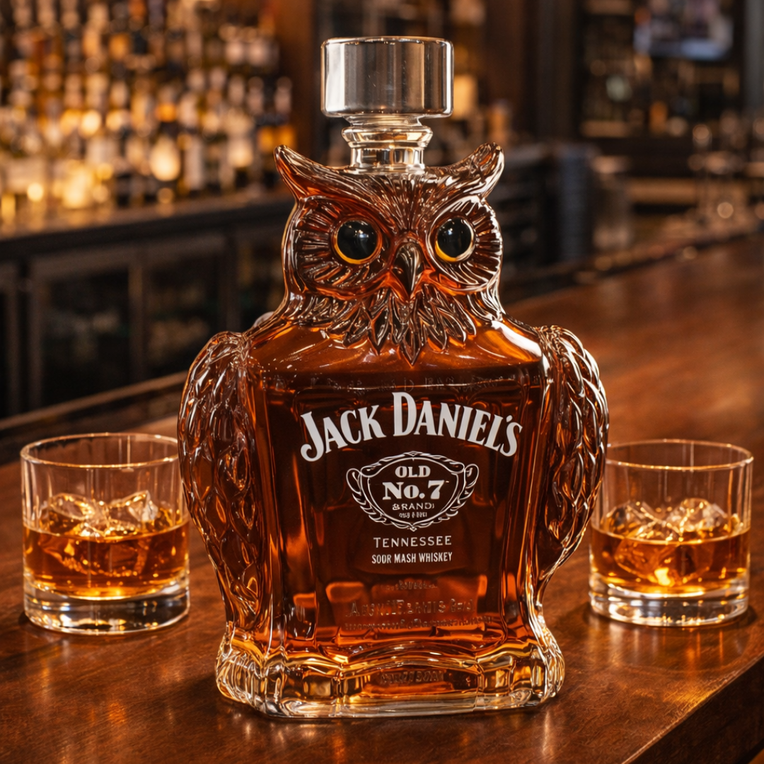 Whiskey Decanter – Owl Edition