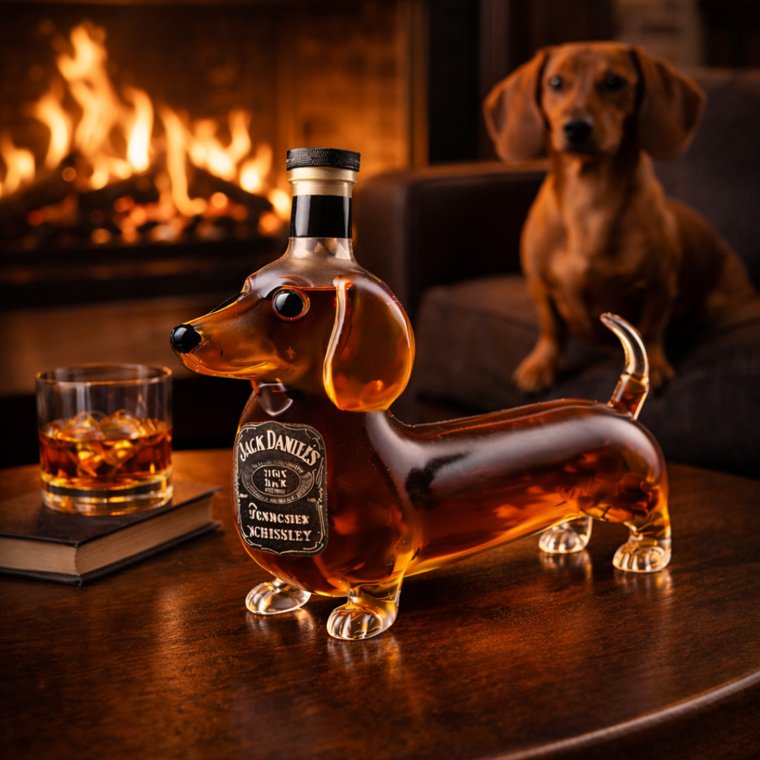 Whiskey Decanter – Dachshund Edition