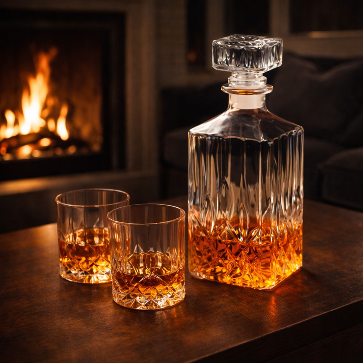 Whiskey Set – Bottle and Glass