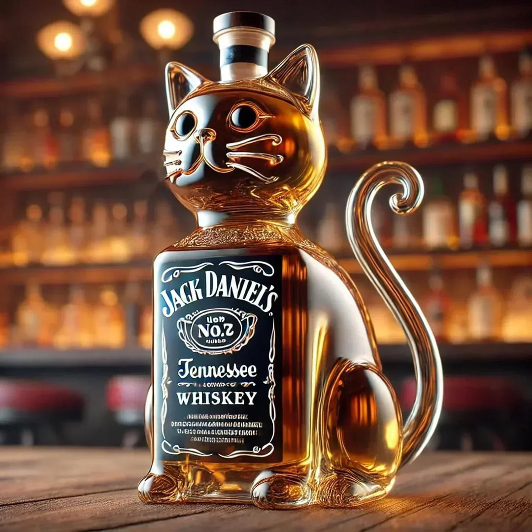 Whiskey Decanter – Cat Edition