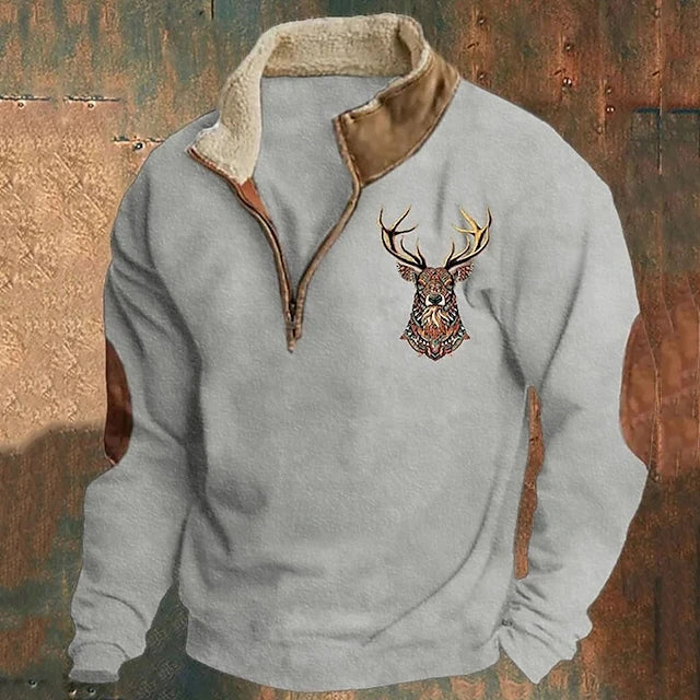 Zeke™ | Stylish Zip-Up Sweater