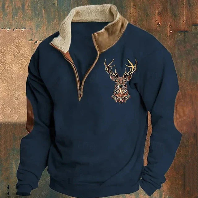 Zeke™ | Stylish Zip-Up Sweater