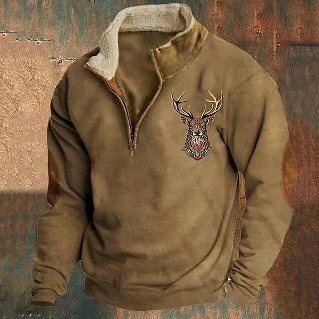 Zeke™ | Stylish Zip-Up Sweater