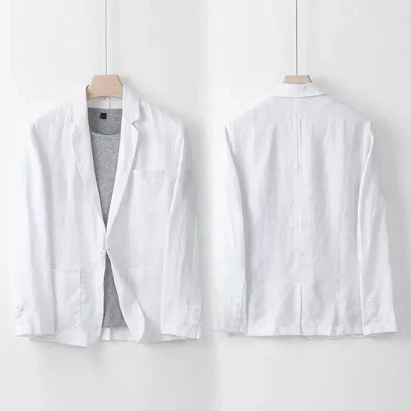 Savelli™ | Elegant Linen Suit