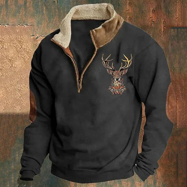 Zeke™ | Stylish Zip-Up Sweater